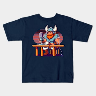 Viking Podcast V2 Kids T-Shirt